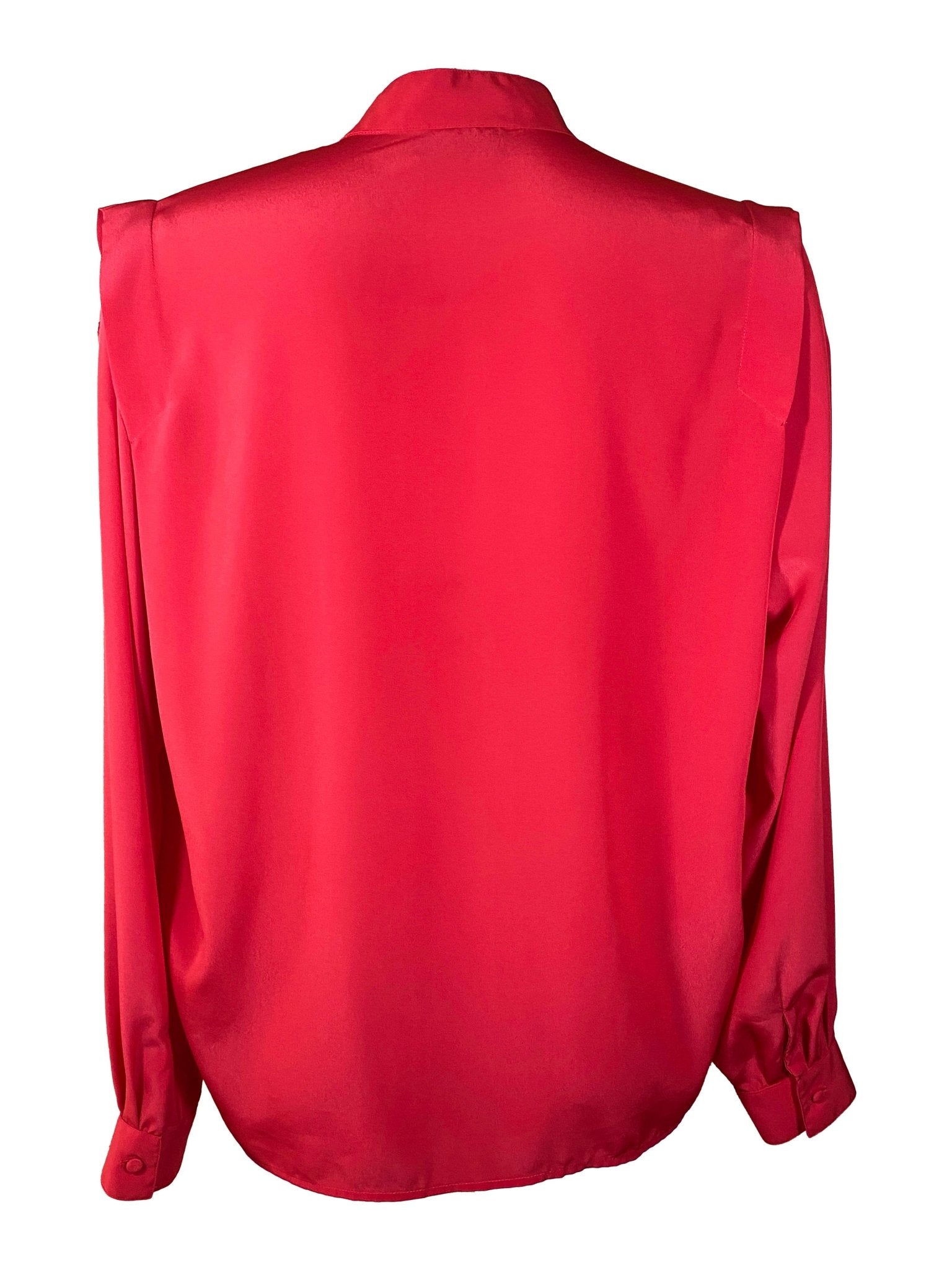 Chemise vintage Pierbé Rouge Femme M - Trésor - mode circulaire