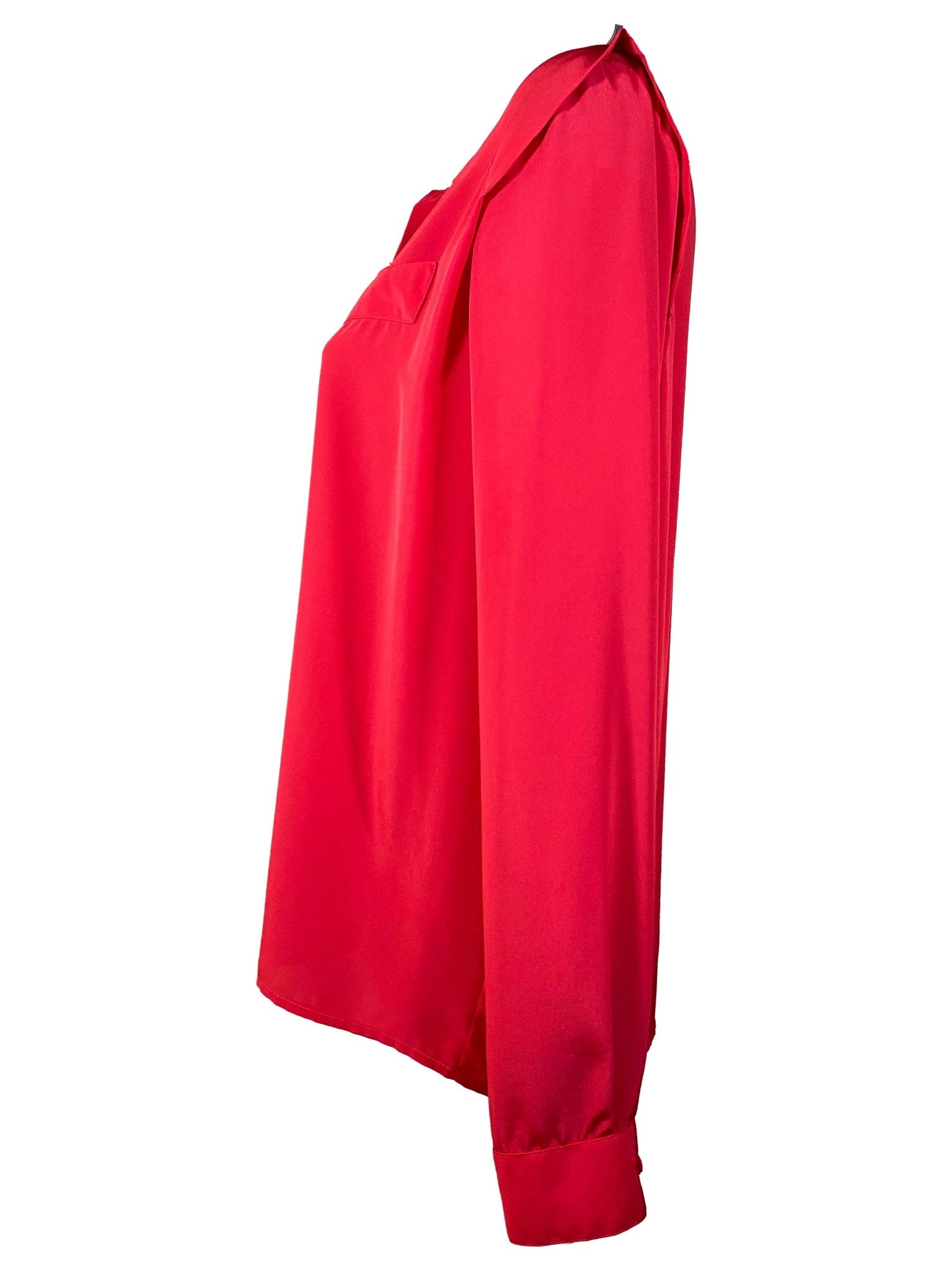 Chemise vintage Pierbé Rouge Femme M - Trésor - mode circulaire