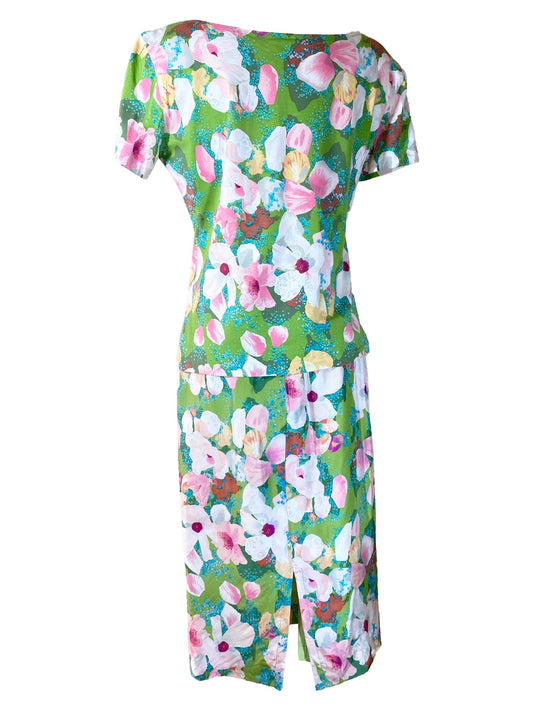 Ensemble jupe et top Kenzo vintage Multicolore Femme M - Trésor - mode circulaire