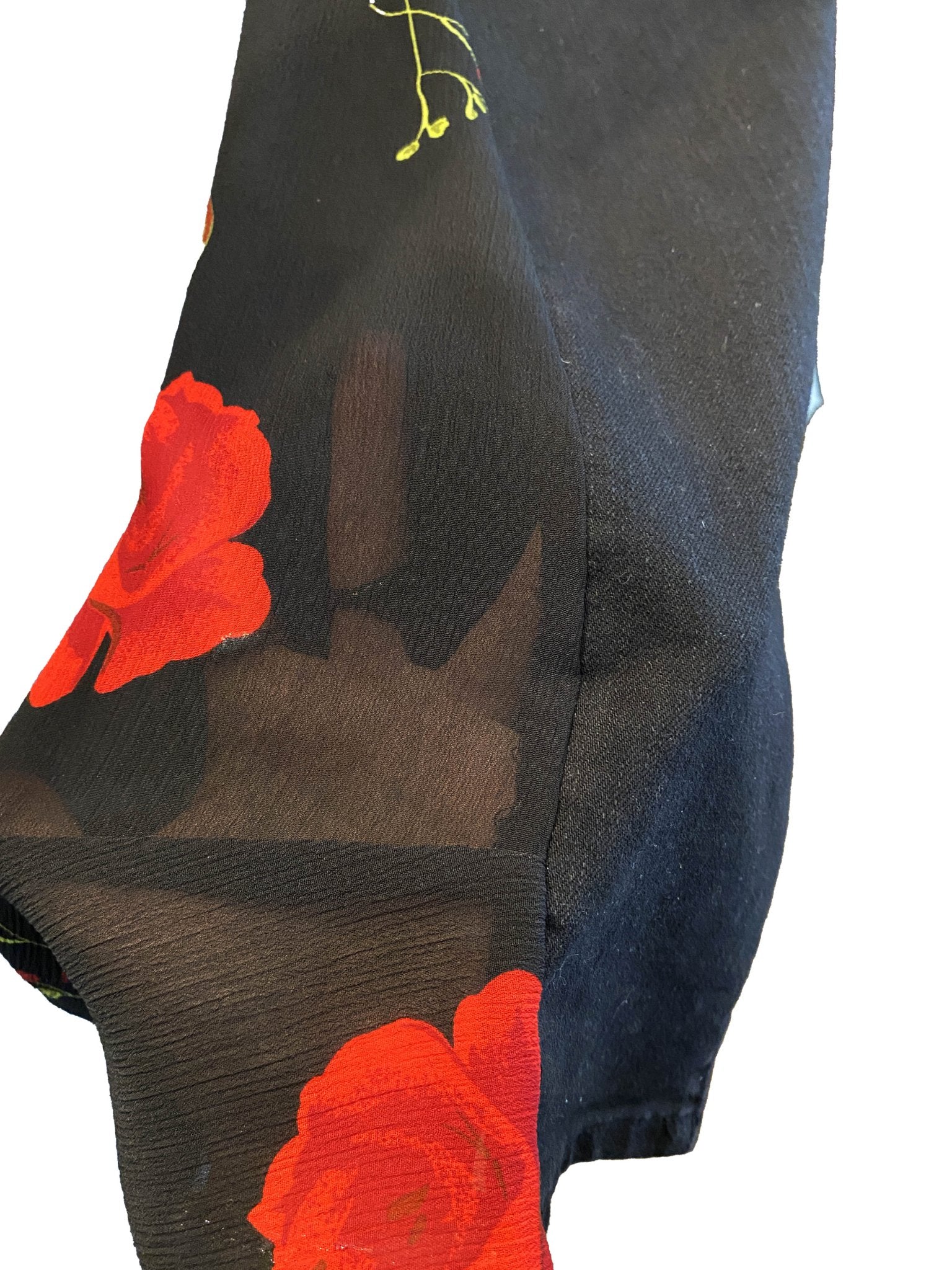 Jean flare upcyclé Salsa Noir Femme S - Trésor