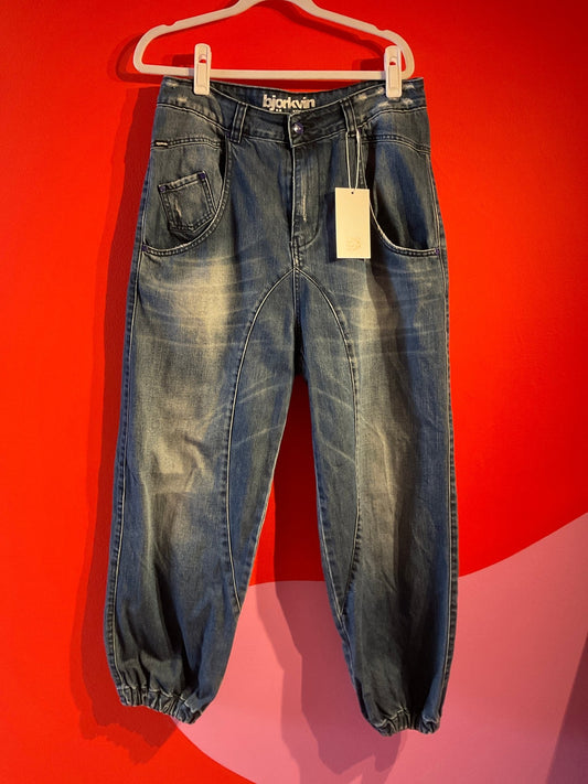 Jean large bleu Bjorkvin mixte M - Trésor