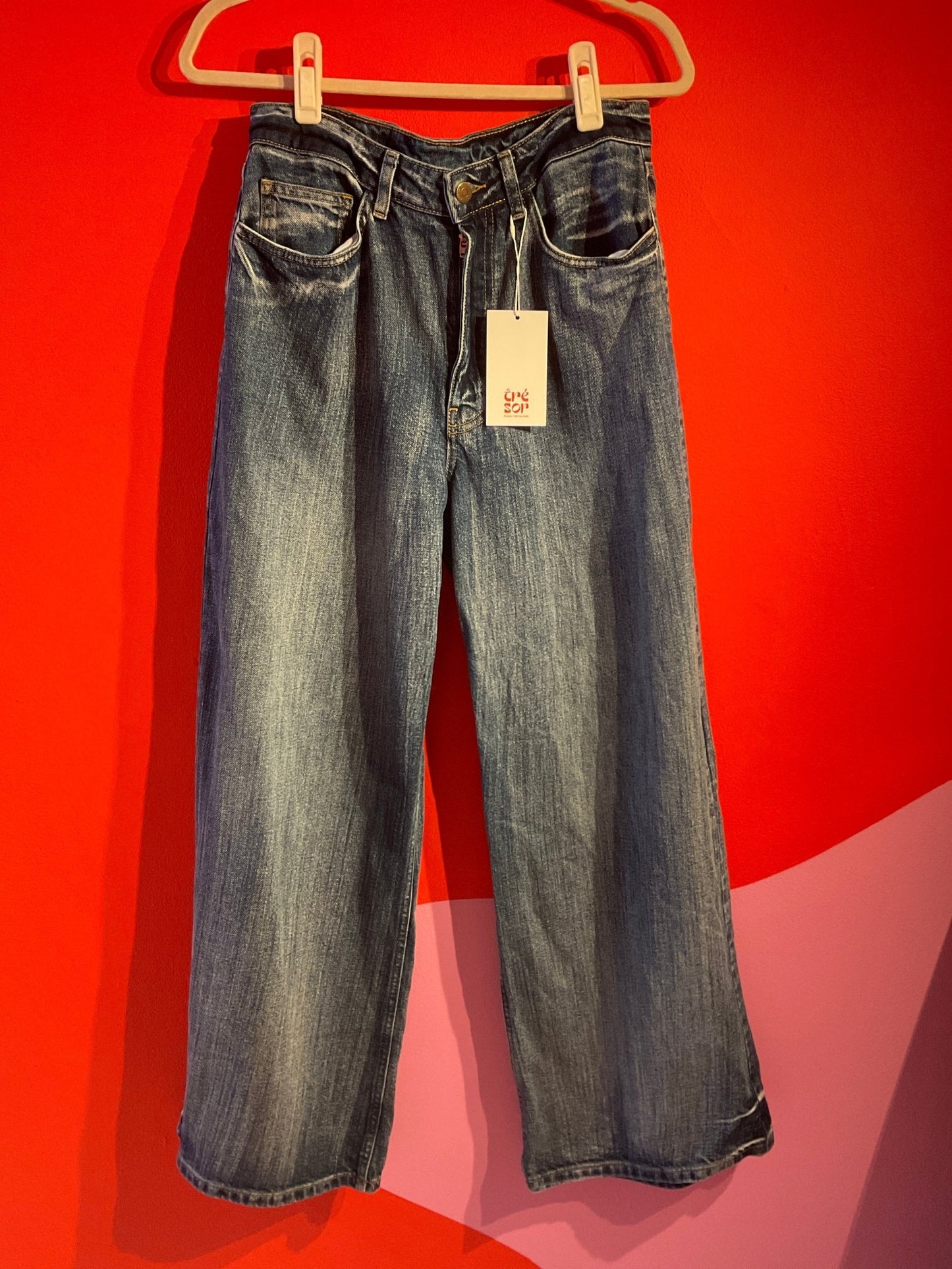 Jean large femme Reclaimed Vintage - Trésor