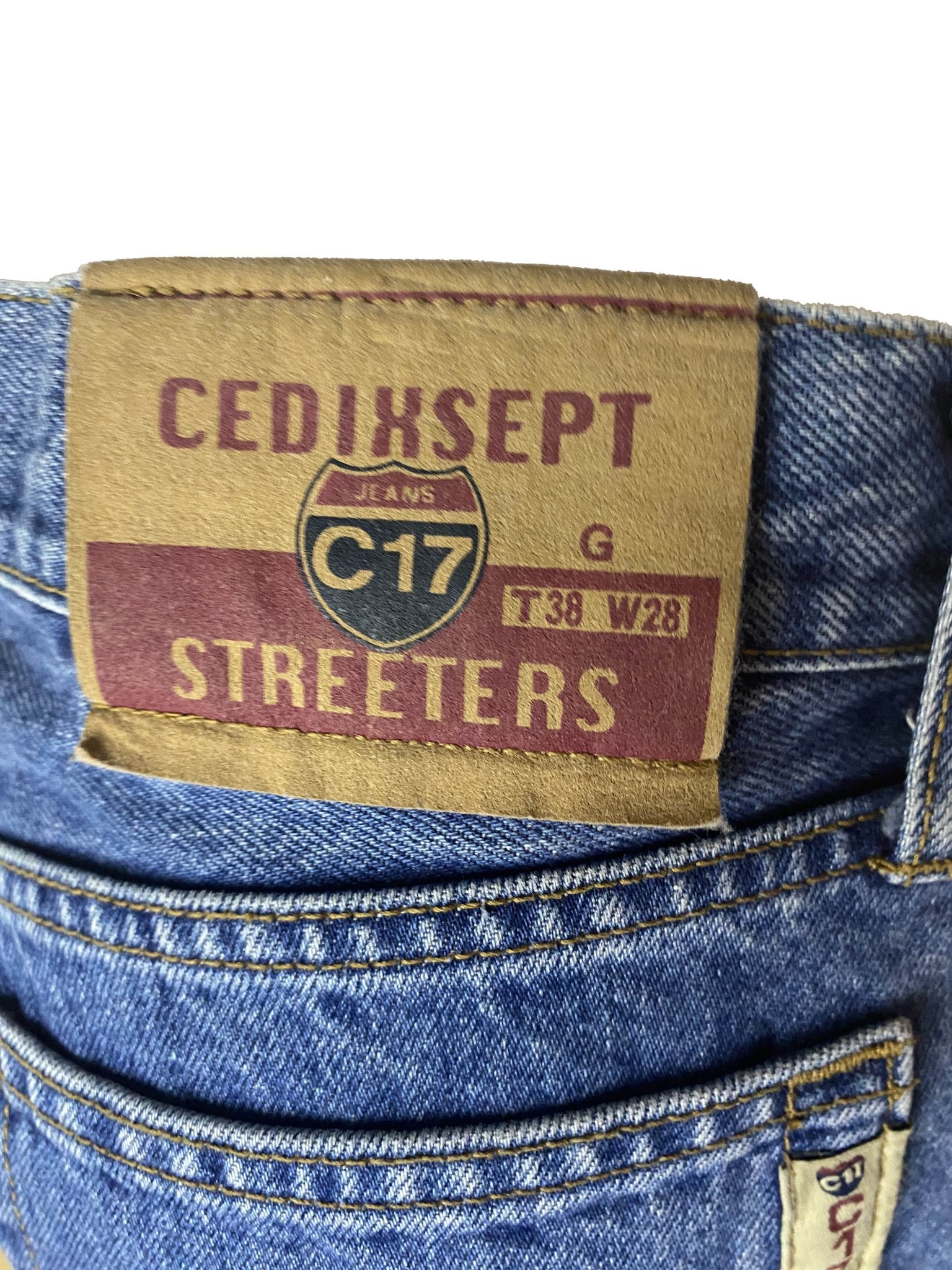 Jean vintage C17 Bleu Femme S - Trésor
