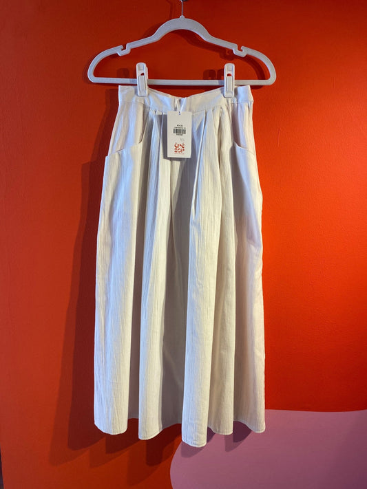 Jupe blanche vintage femme XS - Trésor