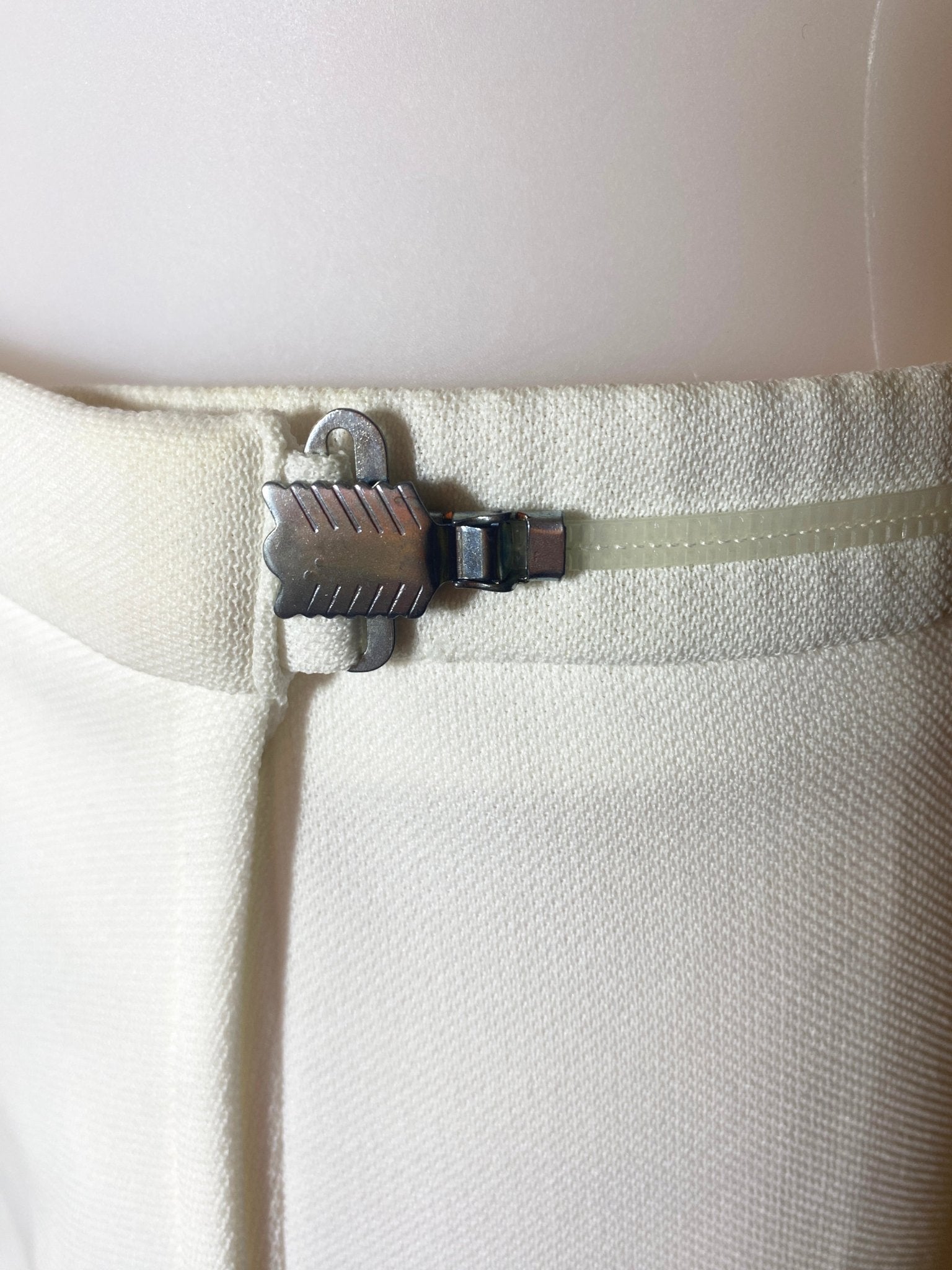 Jupe Lacoste vintage Blanche Femme XS - Trésor