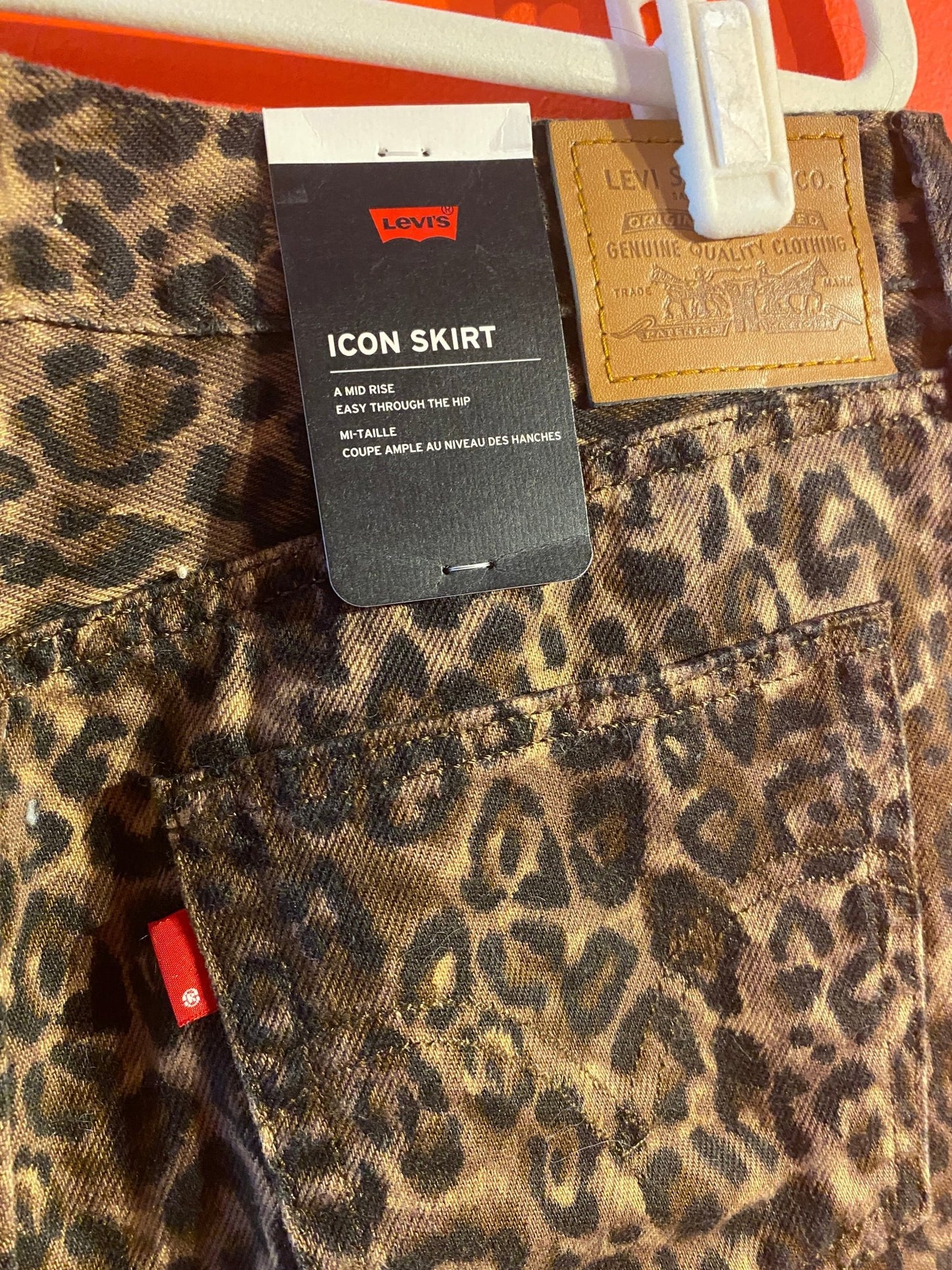 Jupe Levi's Icon Skirt L-XL femme NEUVE - Trésor