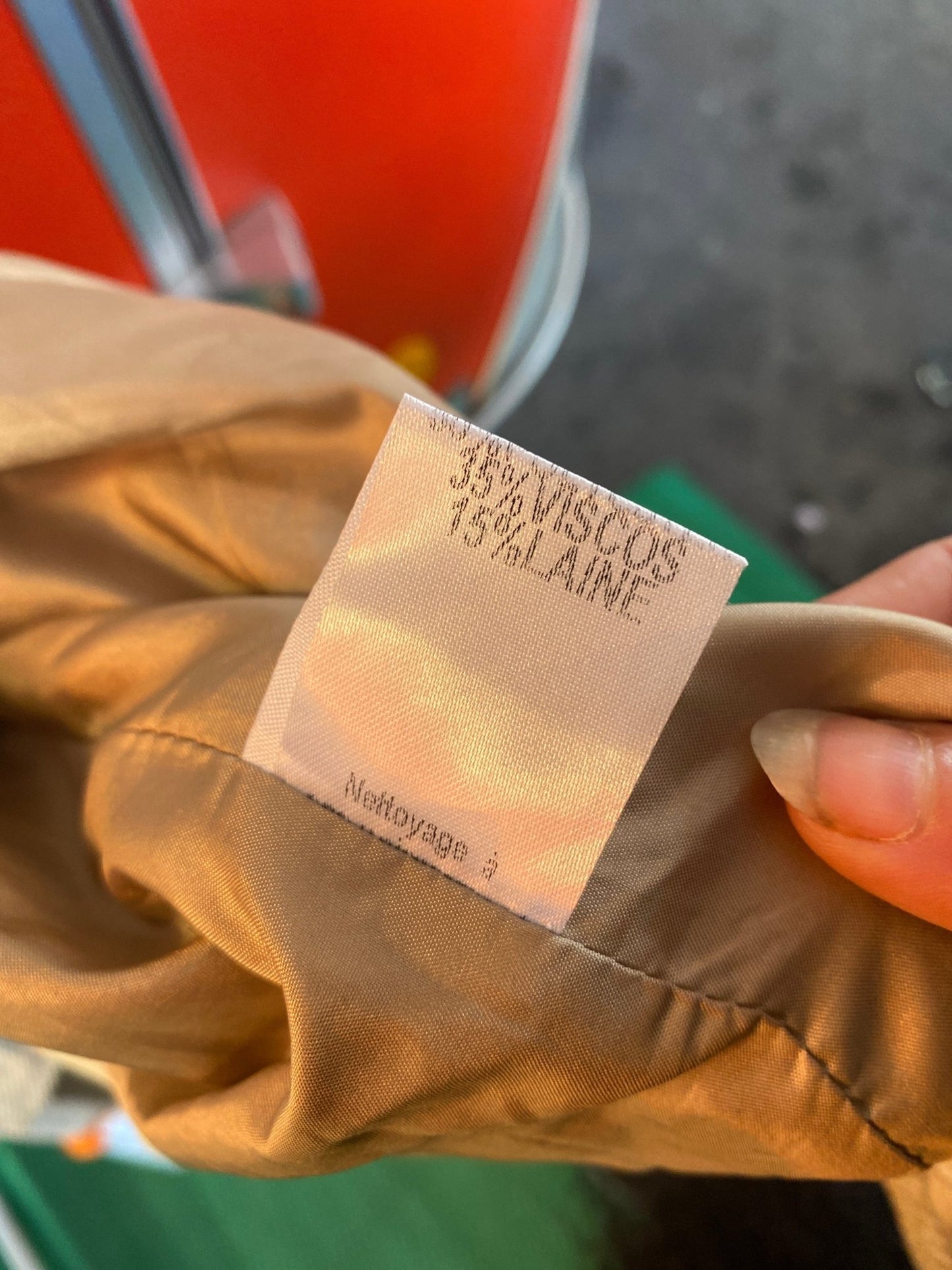 Manteau femme Charlior M/L beige - Trésor