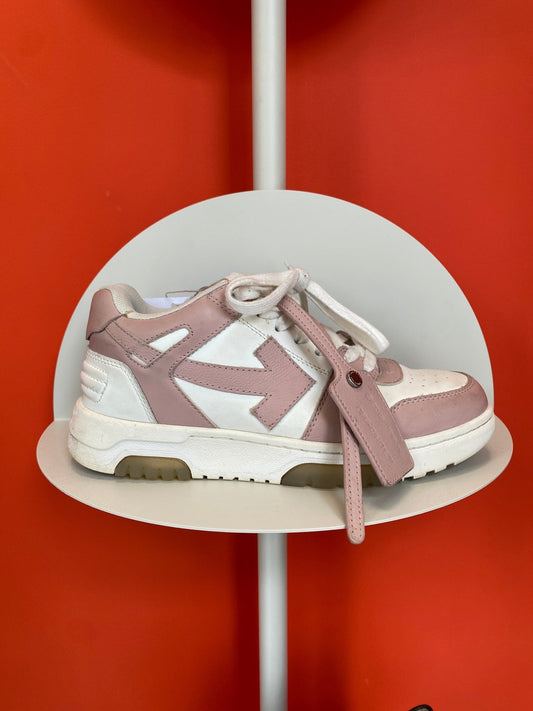 Off - White Baskets Out Of Office rose et blanc femme 38 - Trésor