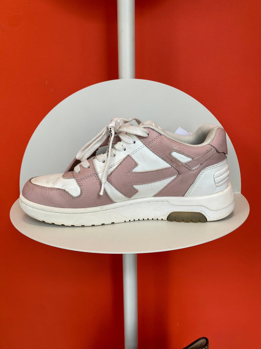 Off - White Baskets Out Of Office rose et blanc femme 38 - Trésor