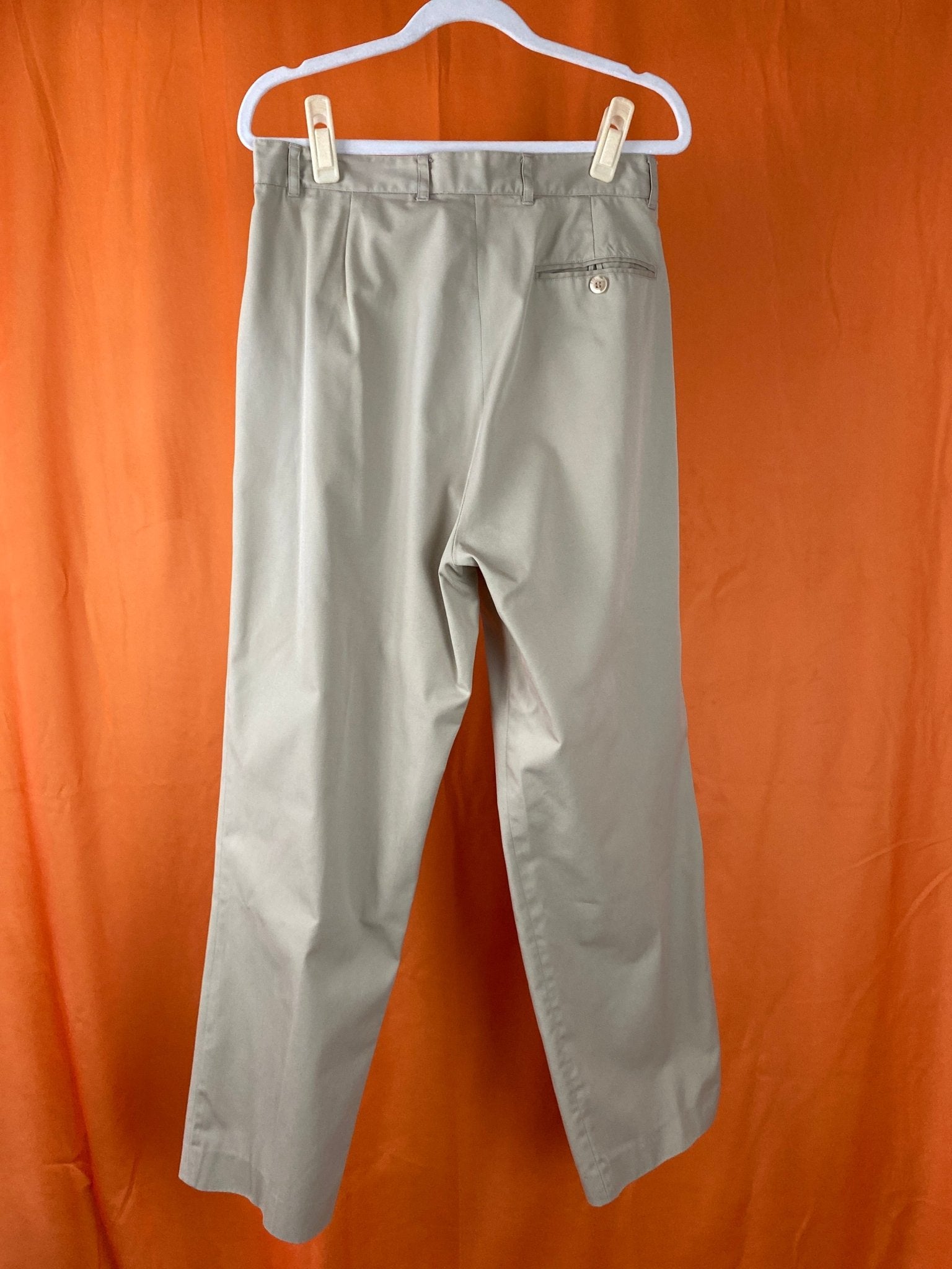 Pantalon à pinces Golden Trophy vintage beige M mixte - Trésor