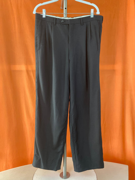 Pantalon de costume vintage noir Feraud mixte L - Trésor