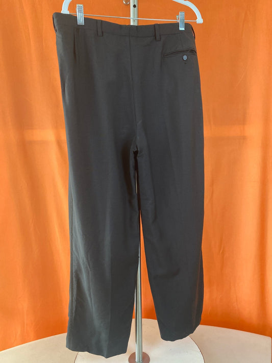 Pantalon de costume vintage noir Feraud mixte L - Trésor