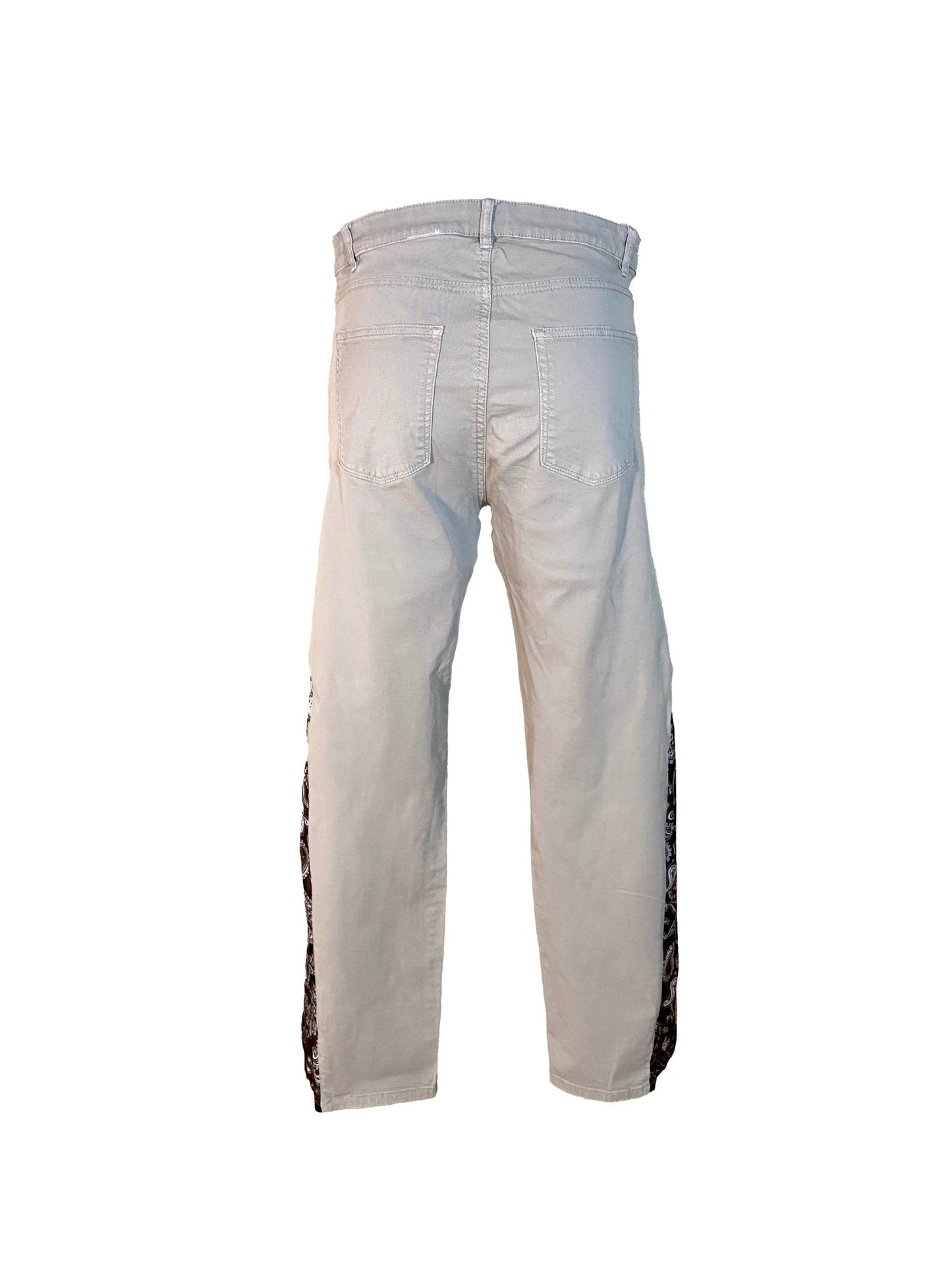 Pantalon flare upcyclé Esprit Beige/brun Femme UPCYCLING - Trésor - mode circulaire