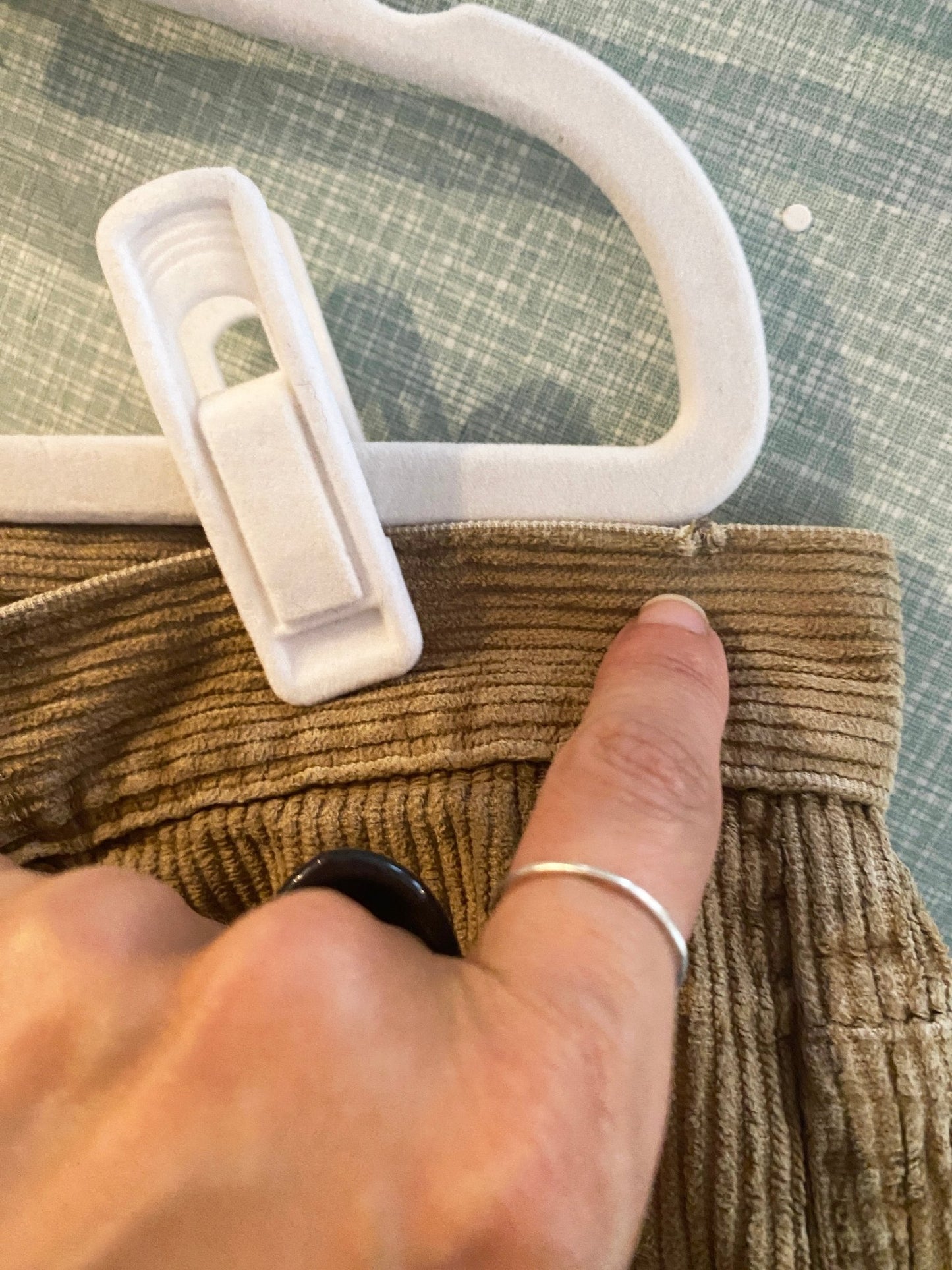 Pantalon velours côtelé beige Carrera mixte M - Trésor