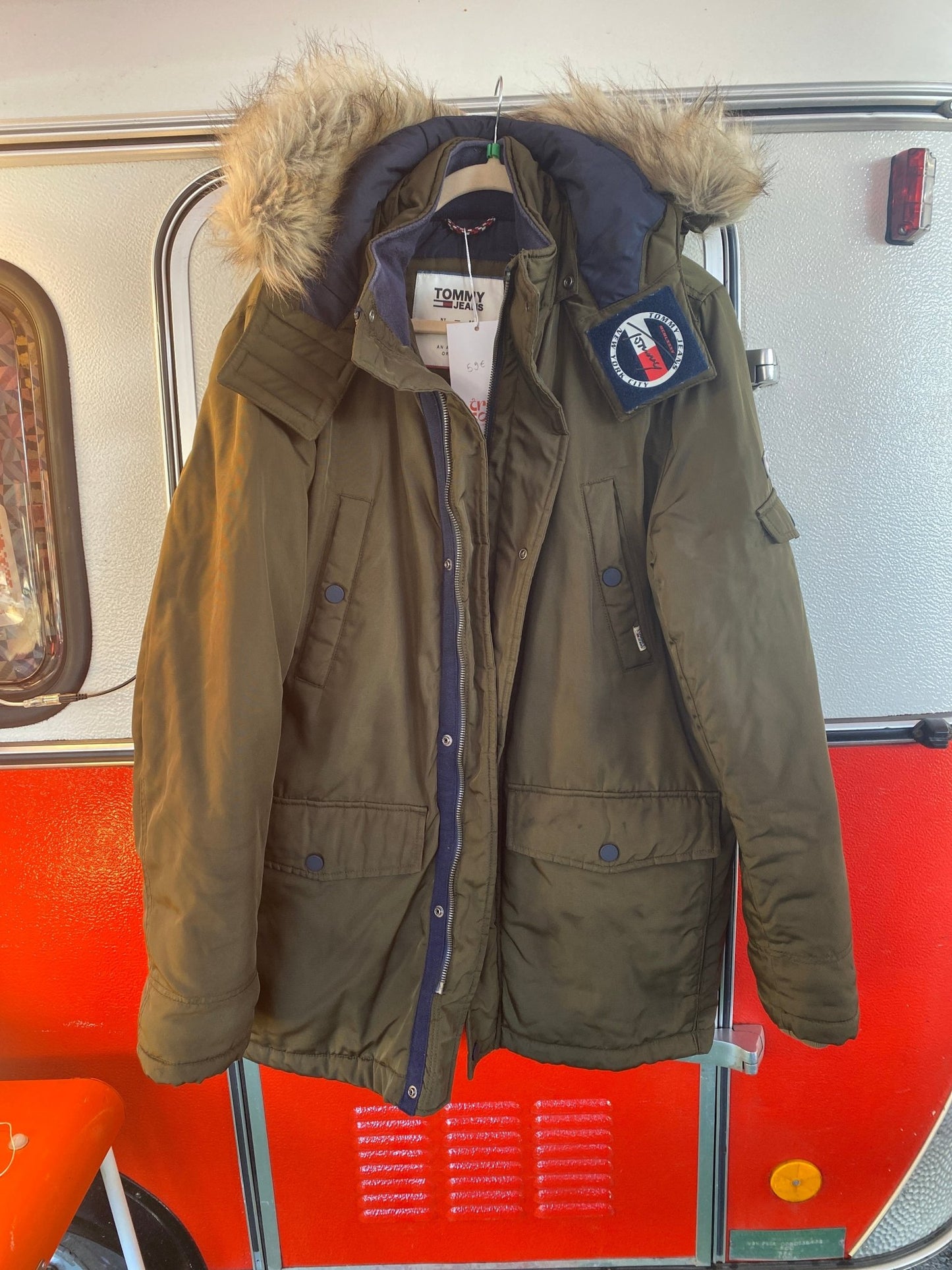 Parka Tommy Hilfiger Vert Homme M - Trésor