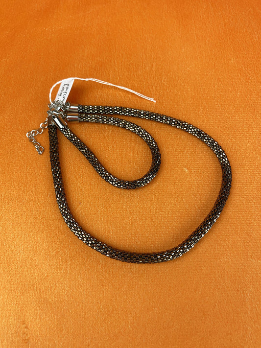 Parure collier et bracelet Perles haut de gamme Marron/bronze - Trésor