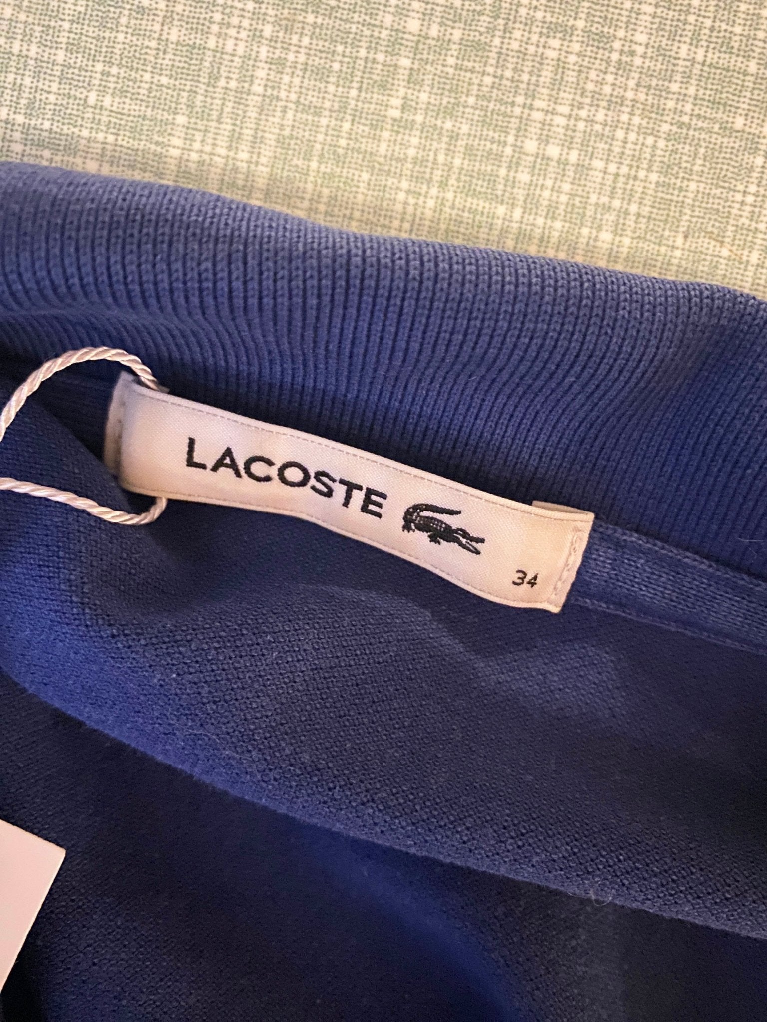 Polo Lacoste bleu femme XS - Trésor