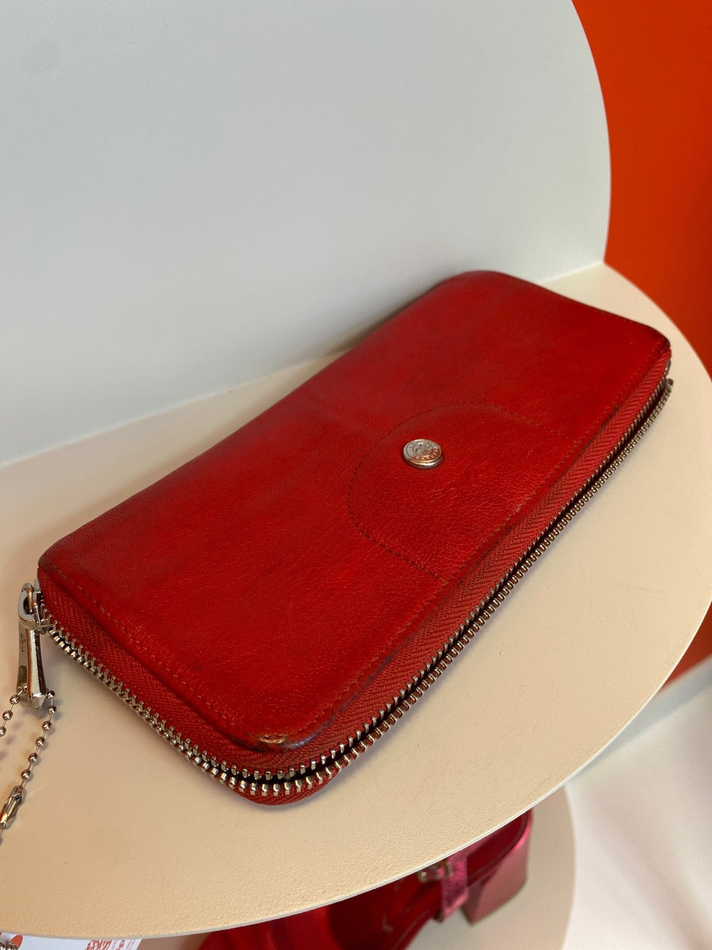 Portefeuille cuir Longchamp - Trésor