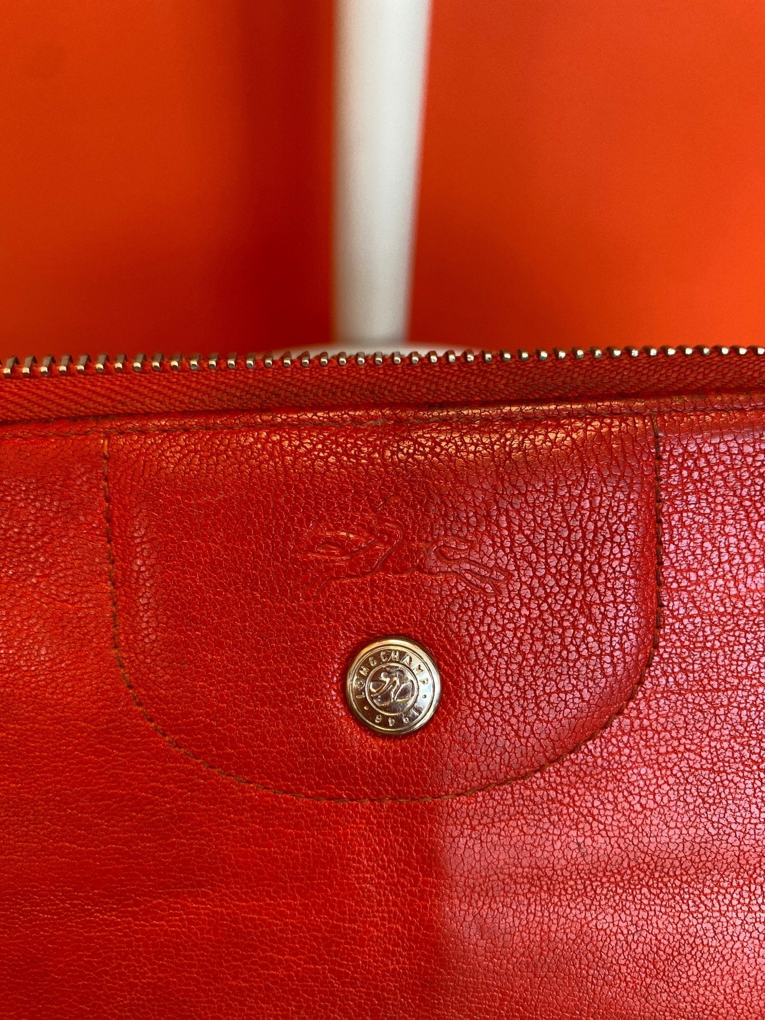 Portefeuille cuir Longchamp - Trésor