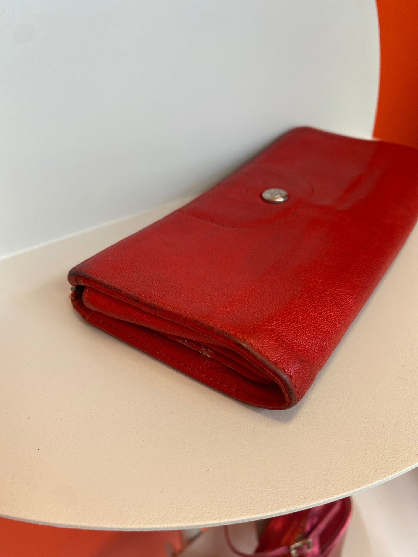 Portefeuille cuir Longchamp - Trésor