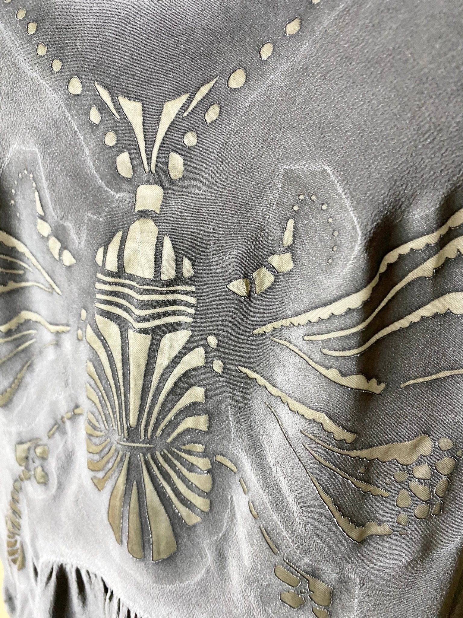 Robe Cop. Copine soie Grise Femme M - Trésor