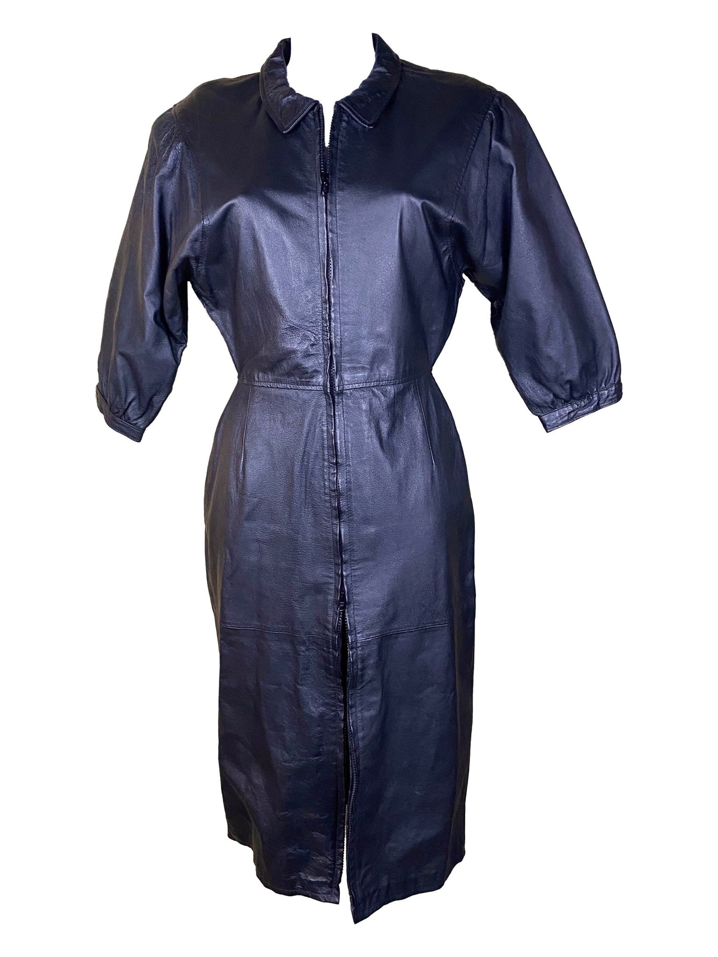 Robe Cuir vintage Noir Femme XS - S - Trésor