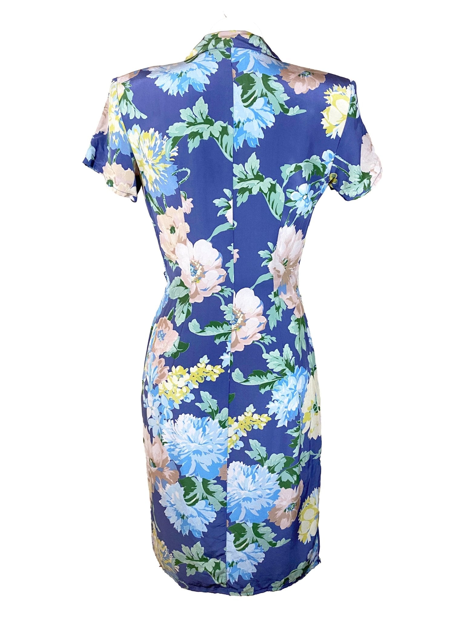 Robe Gérard Darel vintage en soie Bleue Femme M - Trésor - mode circulaire