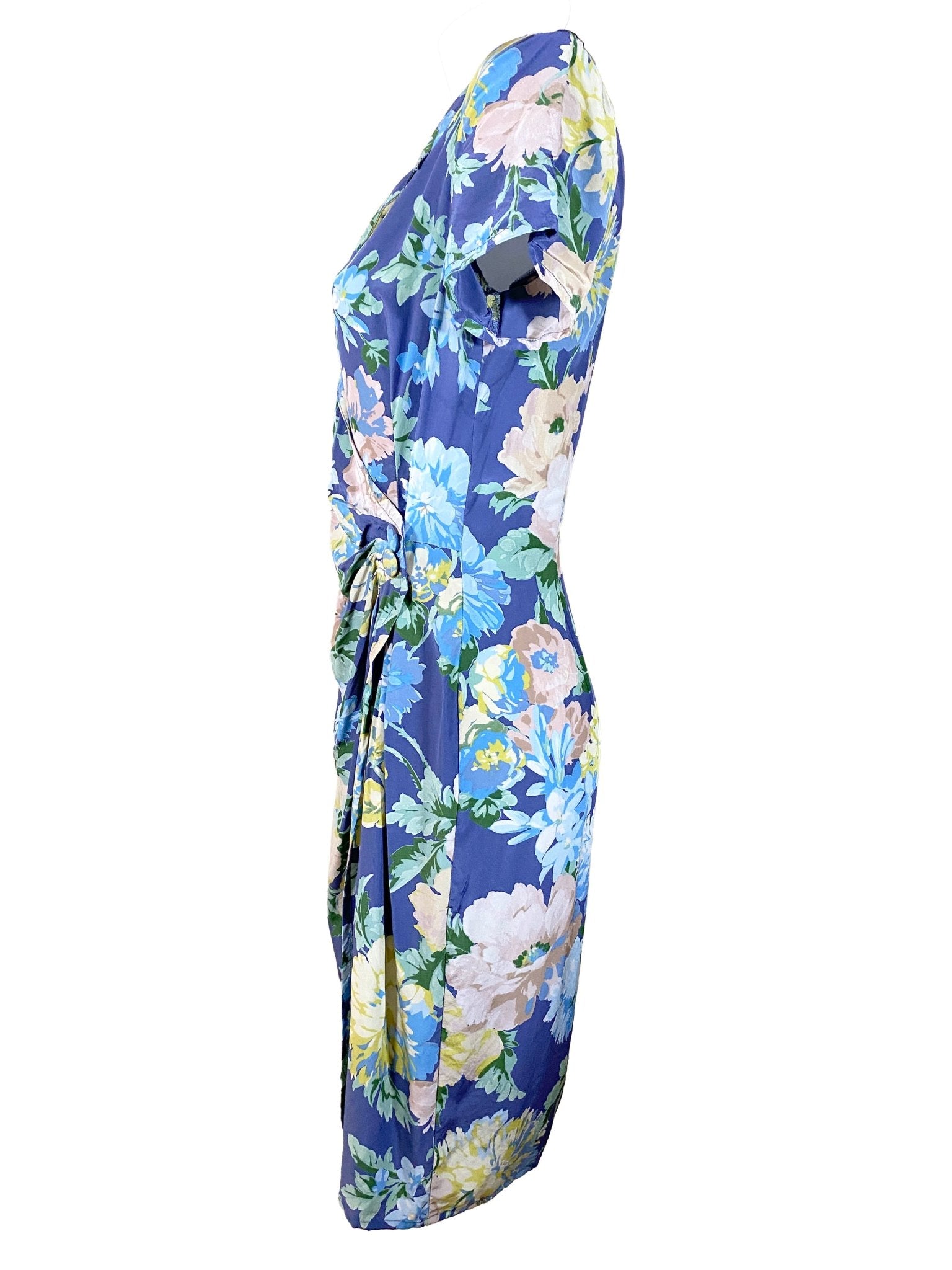 Robe Gérard Darel vintage en soie Bleue Femme M - Trésor - mode circulaire