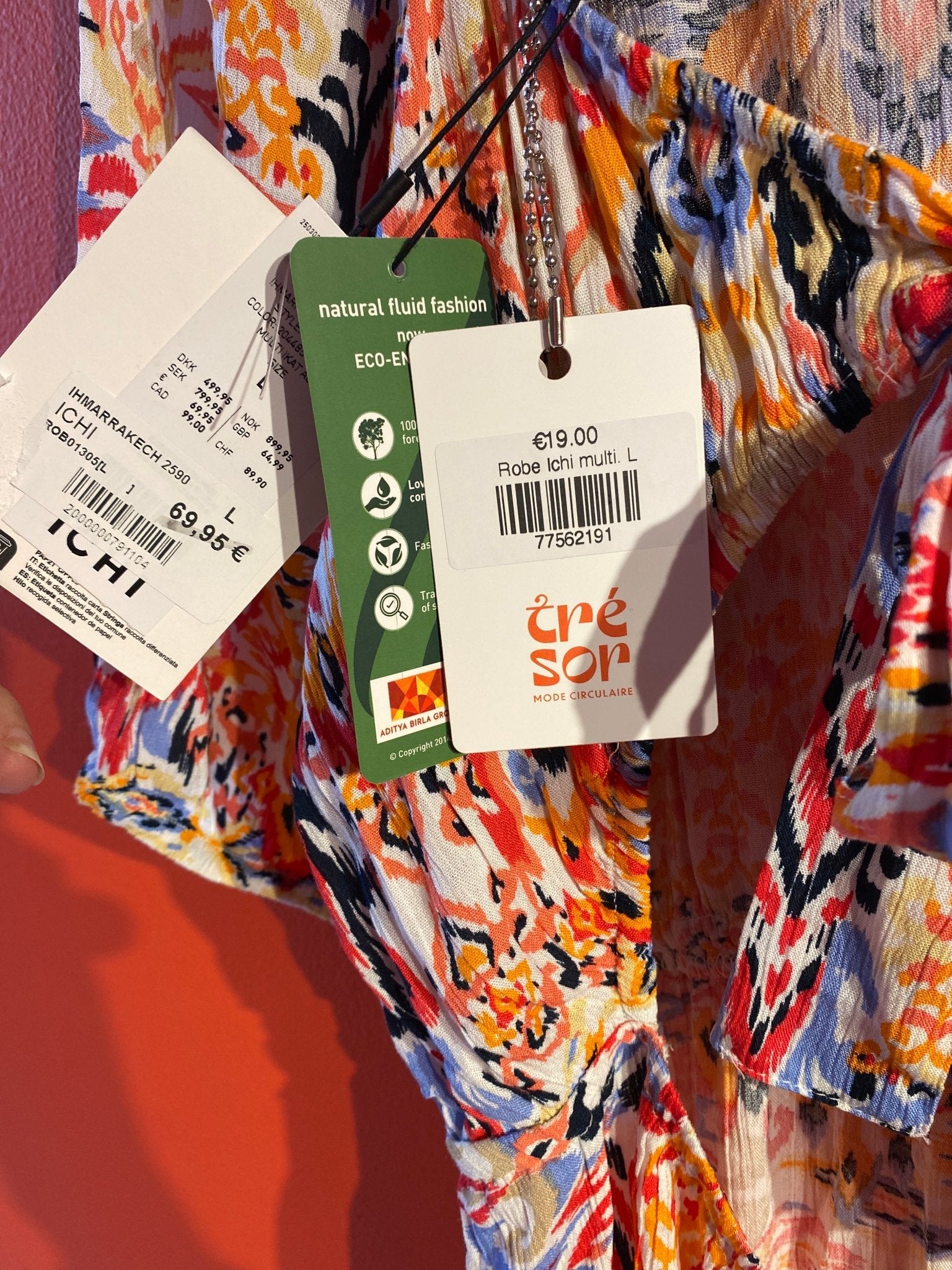 Robe Ichi femme NEUVE L - Trésor