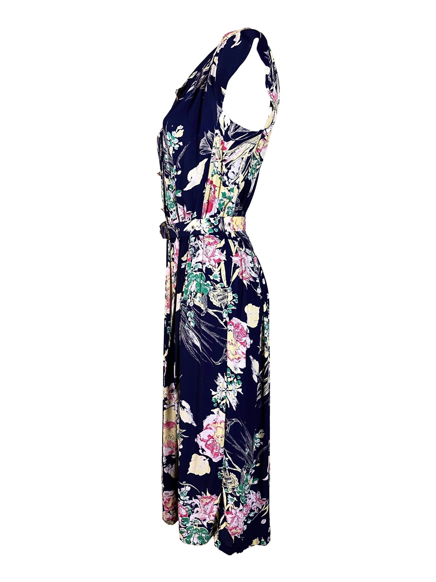 Robe longue vintage Multicolore Femme M - L - Trésor - mode circulaire
