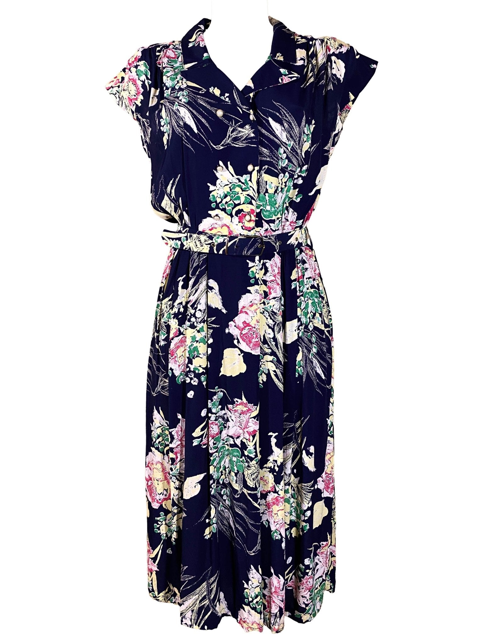 Robe longue vintage Multicolore Femme M - L - Trésor - mode circulaire