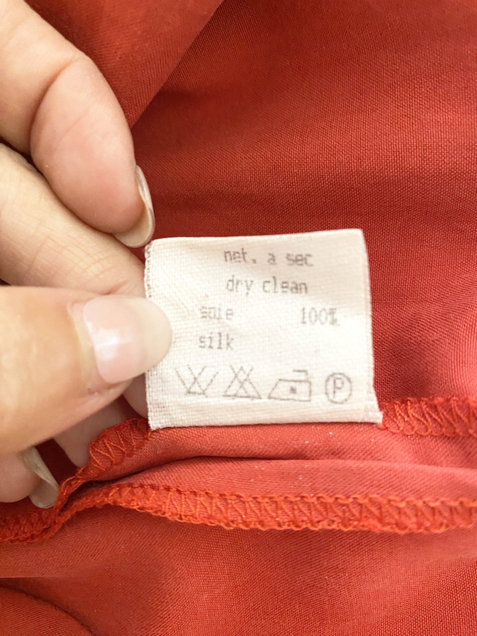 Robe Mathilde Rouge Femme M - Trésor - mode circulaire