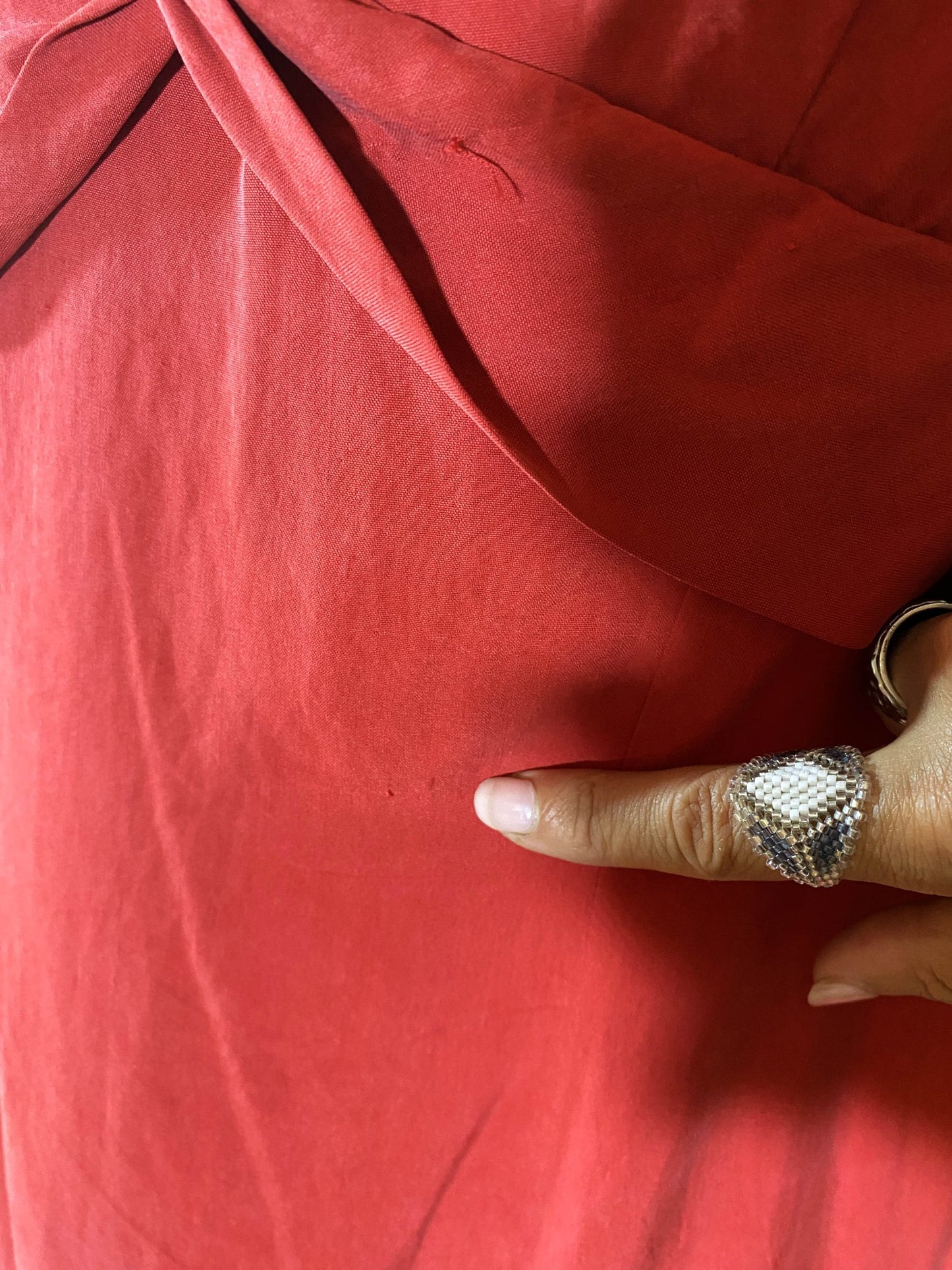 Robe Mathilde Rouge Femme M - Trésor - mode circulaire