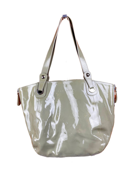 Sac à main Lamarthe vinyle Vert clair Femme - Trésor