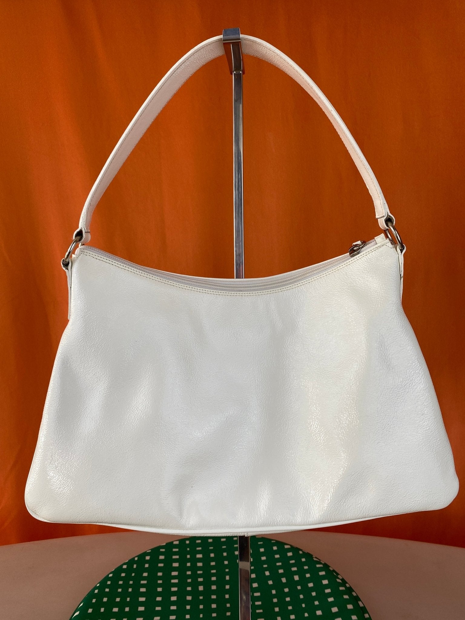 Sac à main vintage Gianni Chiarni vinyle - Trésor
