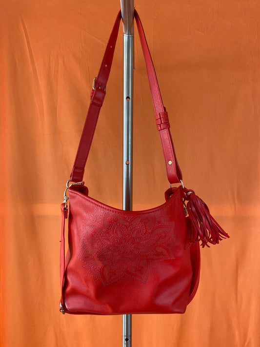 Sac à main/bandoulière Desigual femme rouge - Trésor