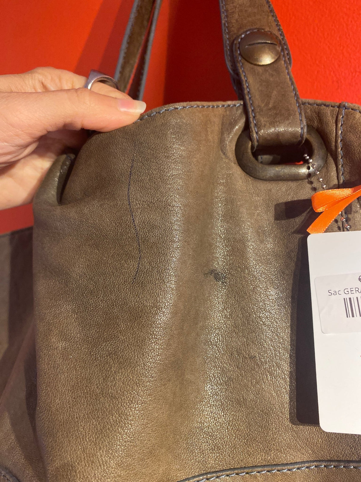 Sac cuir GERARD DAREL (luxe) - Trésor