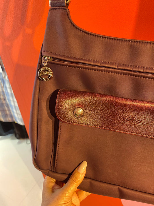 Sac LONGCHAMP bordeaux femme - Trésor