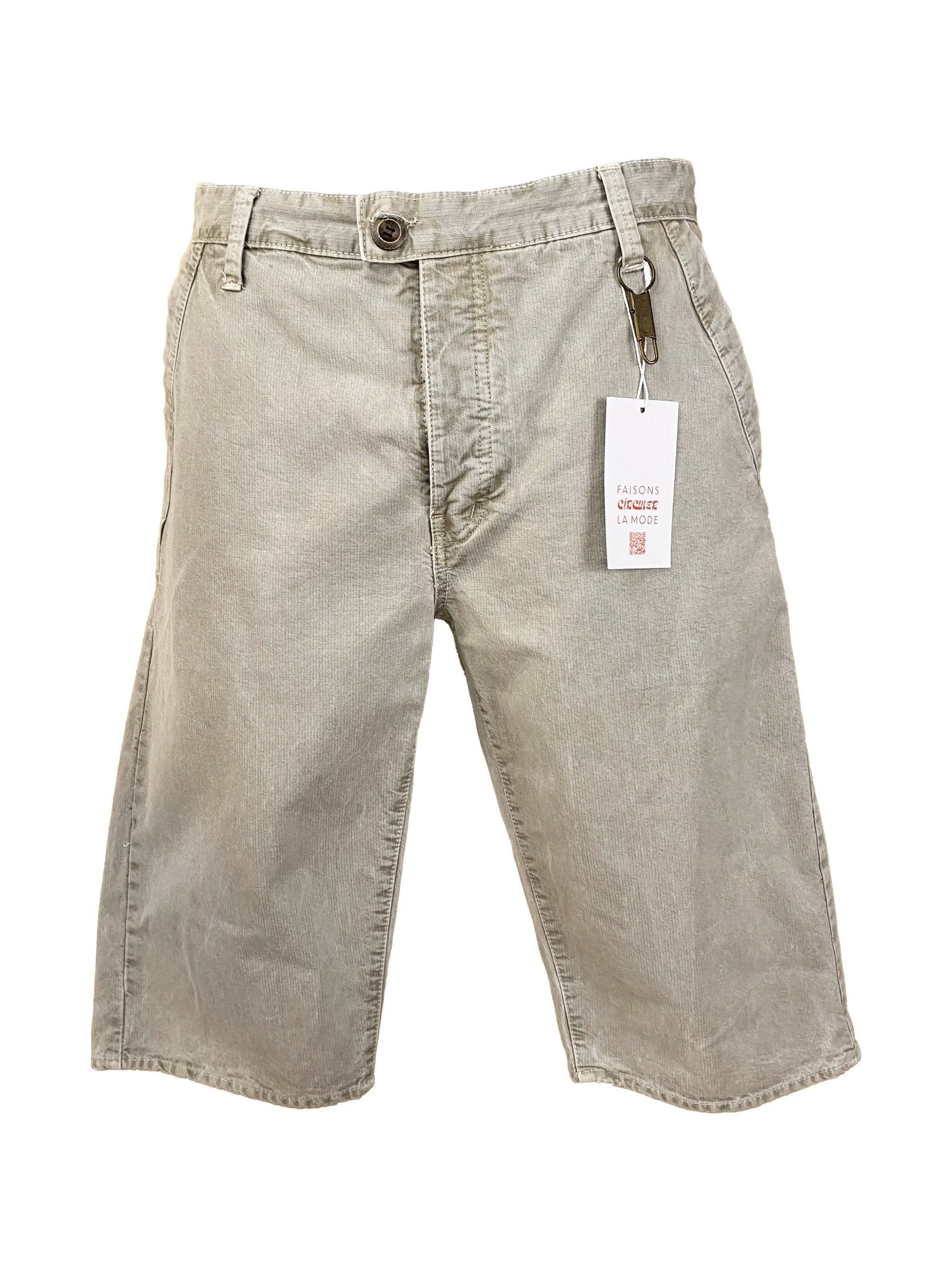 Short Lenny & Loyd Beige/gris Homme M - Trésor