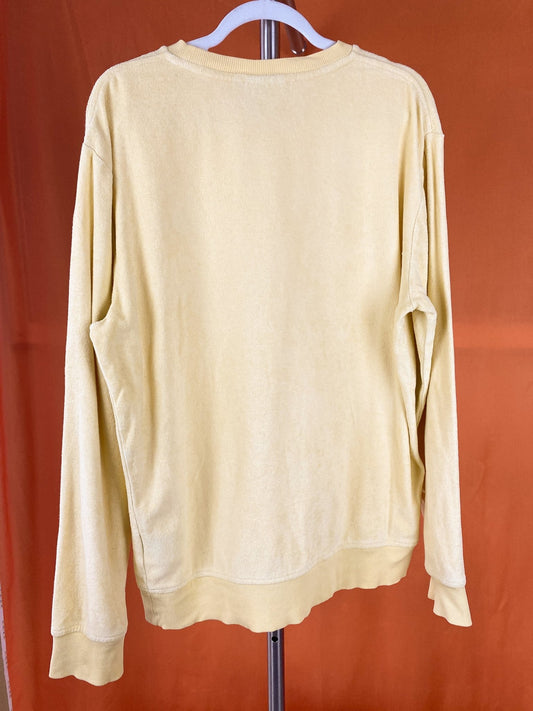 Sweat-shirt « Carhartt » jaune clair molleton homme/mixte L - Trésor