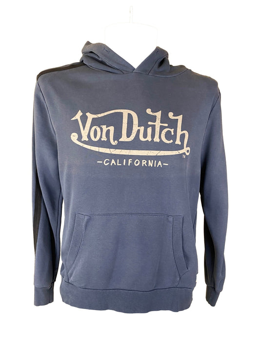 Sweat Von Dutch Bleu - gris mixte S - Trésor