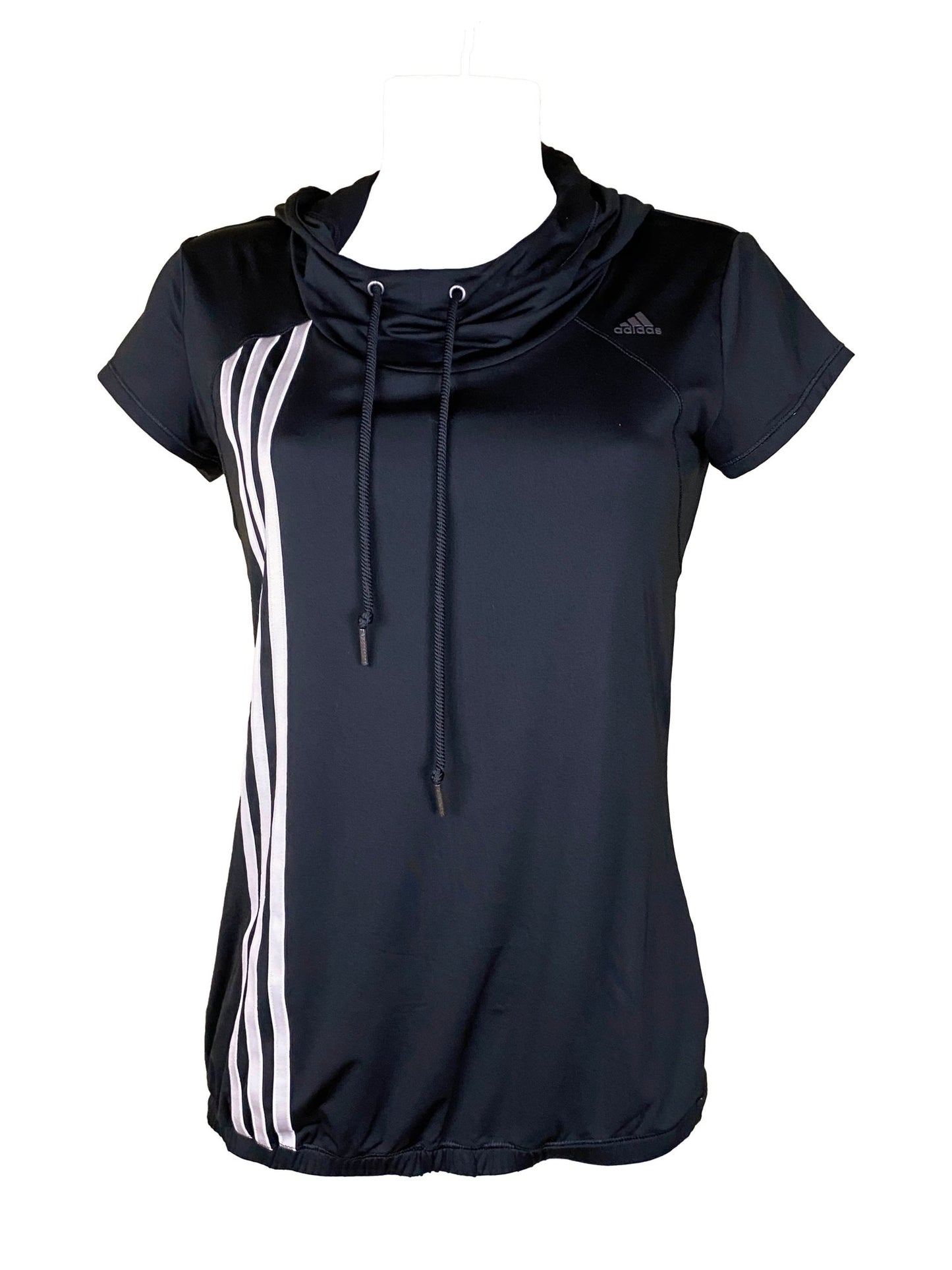 T-shirt Adidas climacool à capuche Noir Femme S - M - Trésor
