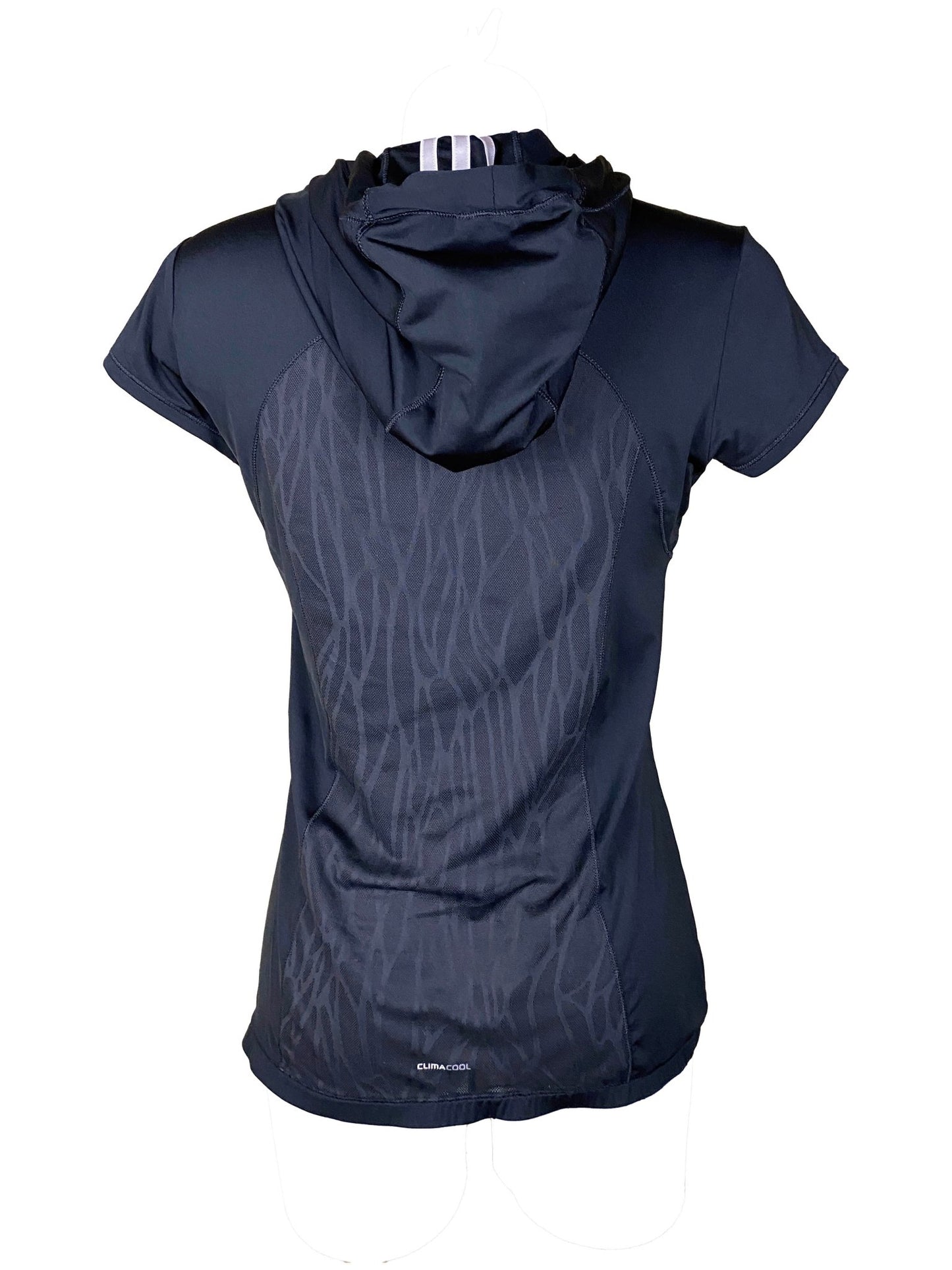 T-shirt Adidas climacool à capuche Noir Femme S - M - Trésor