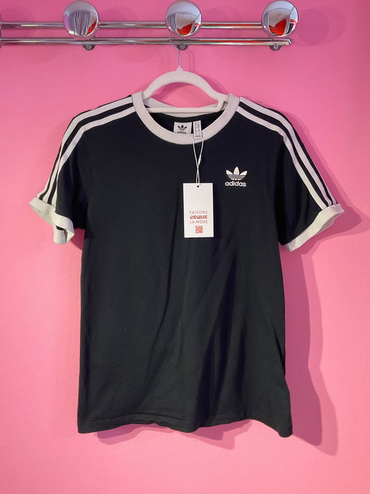 T-shirt Adidas noir femme M - Trésor