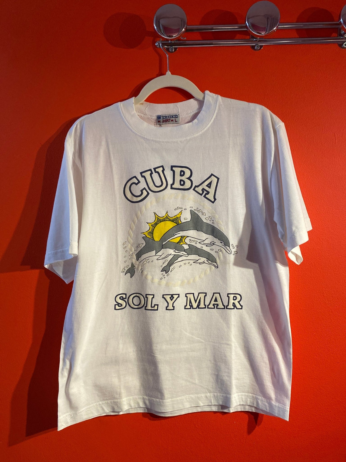 T-shirt Cuba vintage mixte (petite tâche) L - Trésor