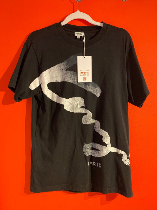 T-shirt Kenzo mixte noir S - Trésor