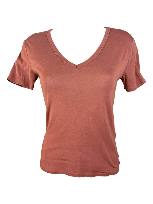 T-shirt Petit Bateau rouille Femme XS - Trésor