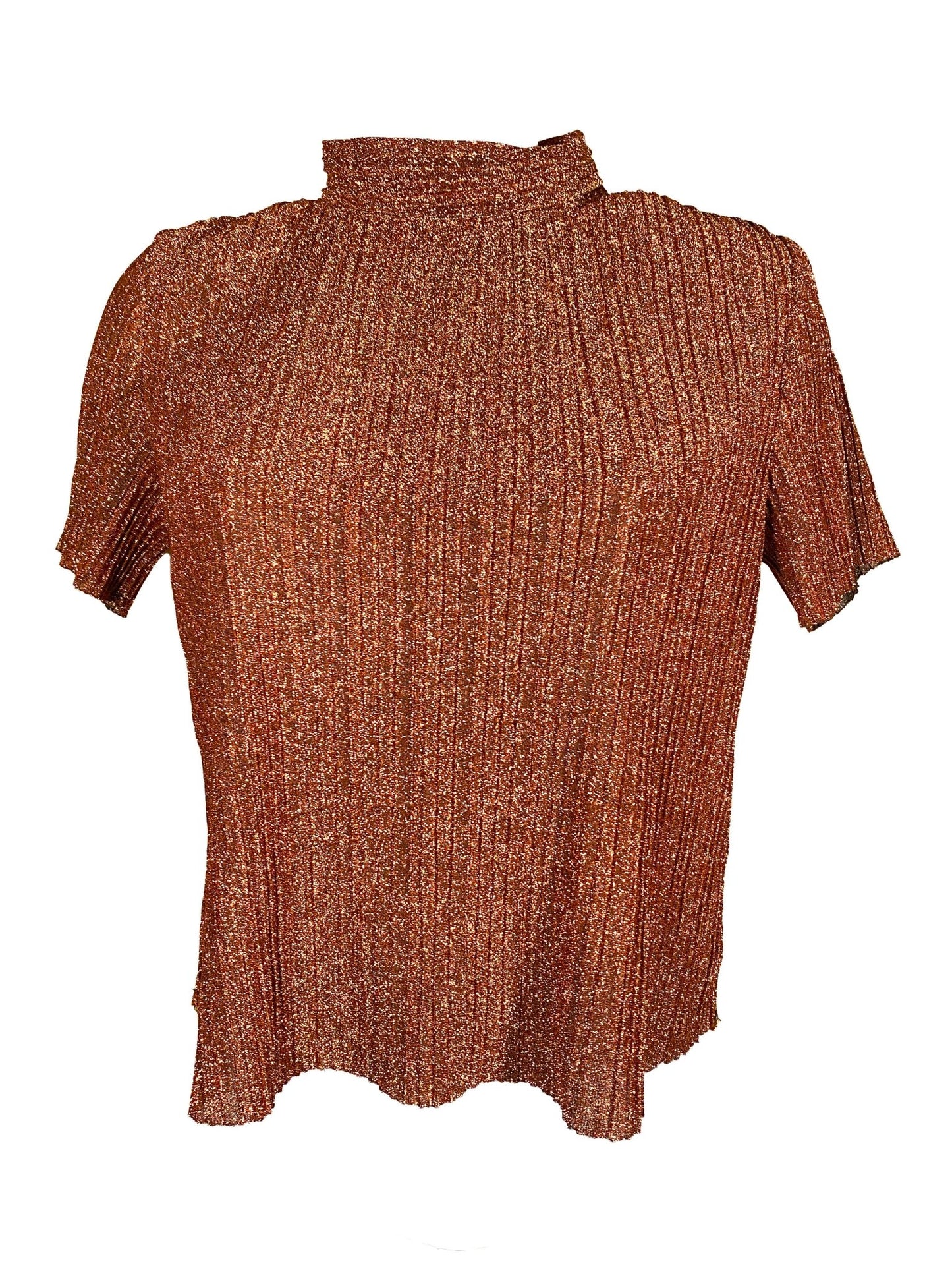 Top brillant Daphnea Orange Femme M - L - Trésor