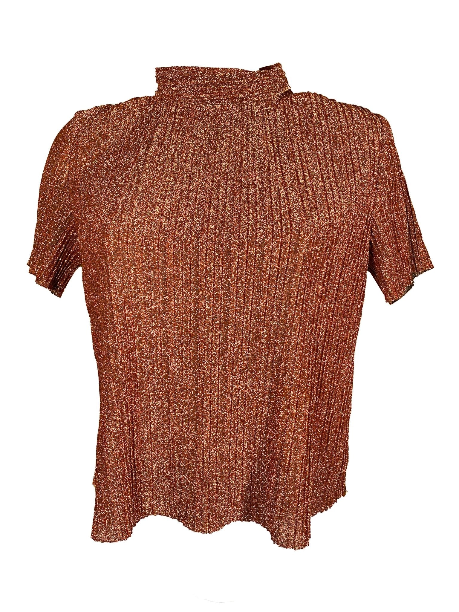 Top brillant Daphnea Orange Femme M - L - Trésor