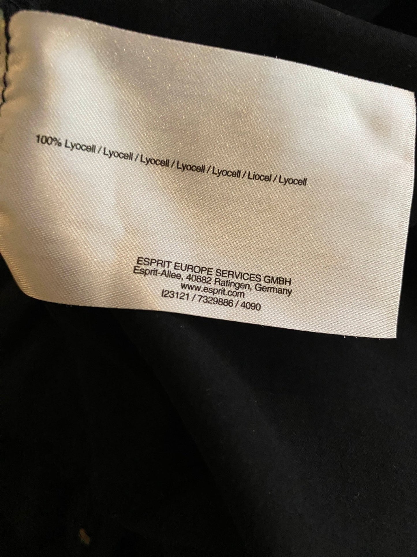 Top Esprit Noir Femme L - Trésor